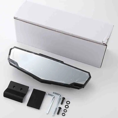 Espelho Retrovisor Central Convexo Premium para UTV | Polaris Ranger 570/900/1000 Crew e Can-Am Defender (2015-2025)