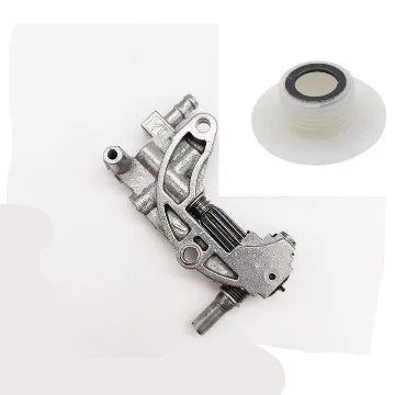 Bomba de Óleo para Motosserra 45 / 52 / 58CC Kit com Turbina e Saída de Óleo