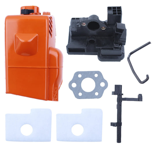 Kit Tampa do Cilindro + Filtro de Ar para Motosserras Stihl MS 170 / MS 180 / 017 / 018