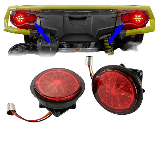 Par Lanternas Traseiras LED para Can-Am Outlander / Renegade / Commander / Maverick (2011–2022)