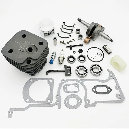 Kit de Cilindro / Pistão e Virabrequim 50mm para Motosserras Husqvarna 268 / 272 / 272XP /272K