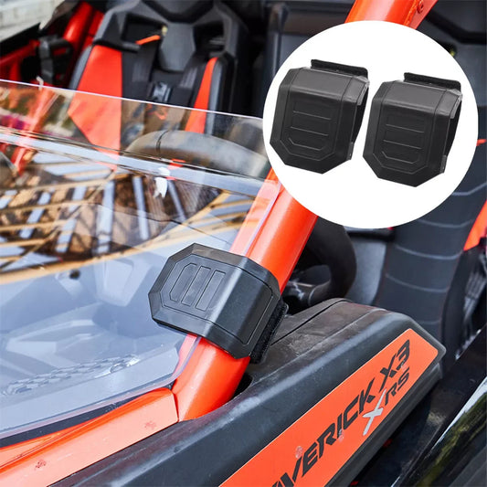 Par de Presilhas HD para Para-brisa de UTV | 2 Peças – Universal