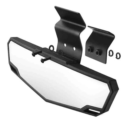 Espelho Retrovisor Central Convexo Premium para UTV | Polaris Ranger 570/900/1000 Crew e Can-Am Defender (2015-2025)