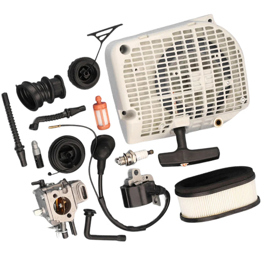 Kit Carburador e Partida Retrátil para Motosserras Stihl 064 / 066 / MS 640 / MS 650 / MS 660