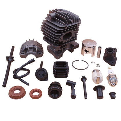 Kit Cilindro 34mm Completo Para Motosserras