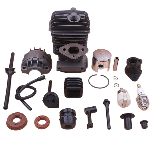 Kit Cilindro 34mm Completo Para Motosserras