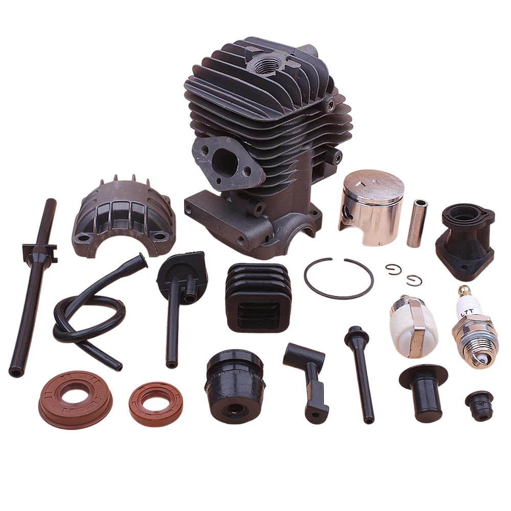 Kit Cilindro 34mm Completo Para Motosserras