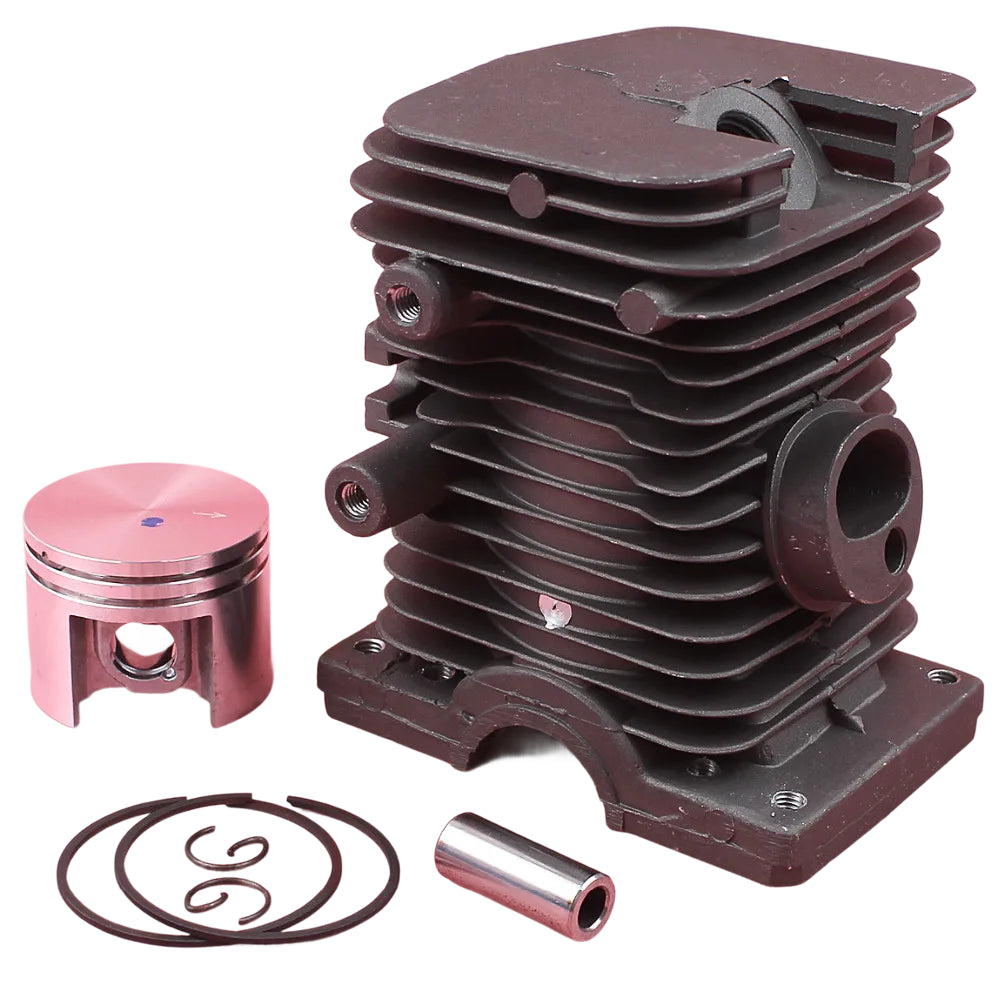 Kit Cilindro 38mm com Pistão, Pino, Anéis e Trava para Stihl MS 180 / 018