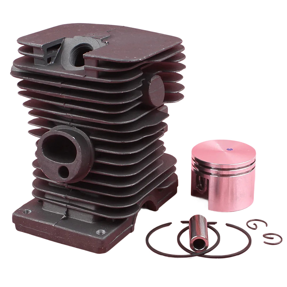 Kit Cilindro 38mm com Pistão, Pino, Anéis e Trava para Stihl MS 180 / 018