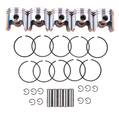 Kit Pistão Completo para Roçadeiras 43CC - 40mm 5 Peças