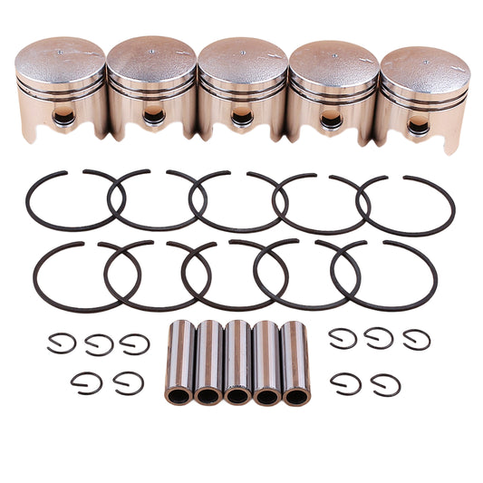 Kit Pistão Completo para Roçadeiras 43CC - 40mm 5 Peças