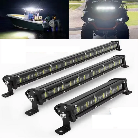 Barra de LED 6D Ultra Strip Off-Road | 8” / 14” / 20” Polegadas