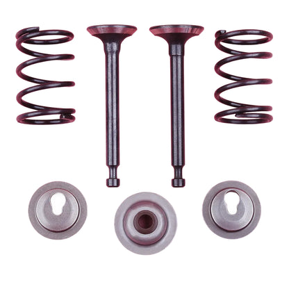 Kit de Válvulas de Admissão e Escape / Molas / Retentores e Selo para Honda GX25 HHT25S