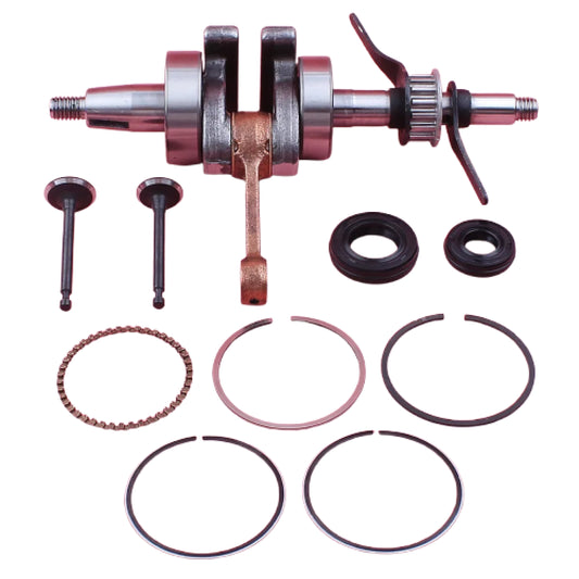 Virabrequim Válvula e Anéis de Pistão para Honda GX35