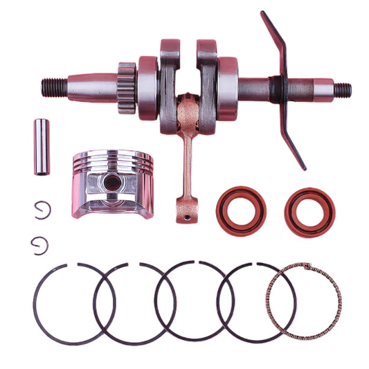 Kit Virabrequim e Pistão para Roçadeiras Honda GX31