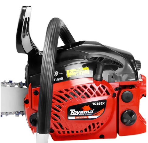 Motosserra a Gasolina 50,2CC com Sabre 20 Pol. - TOYAMA-TCS53X-20 - Poly Roçadeiras